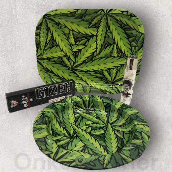 Green Leaf Smoker Set